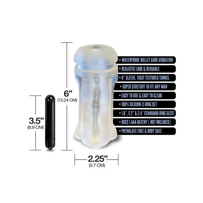 Mstr B8 Vibrating Ass Pack Rush 5 Pc Kit - Specifications