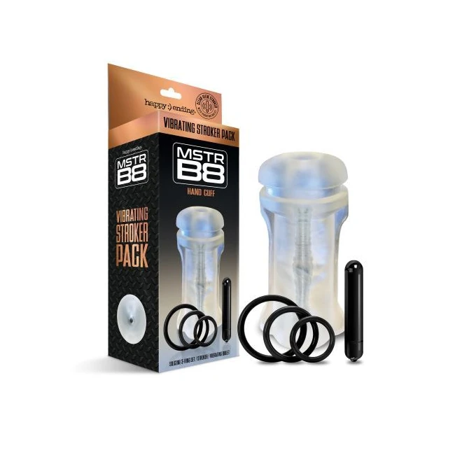 Mstr B8 Vibrating Stroker - Lip Service or Hand Cuffs