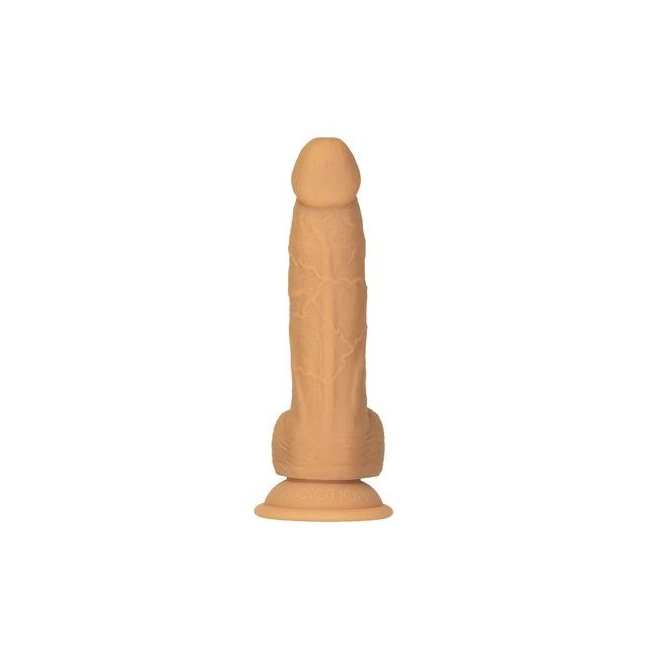 Naked Addiction 8in Dual Density Dildo Caramel - Features & Compatibility