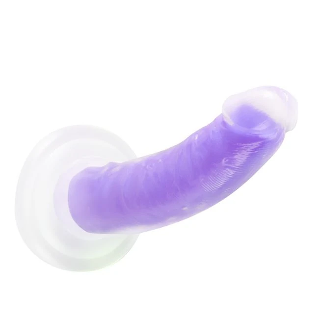 Neo Elite Glow in the Dark Light 7in Dual Density Neon Purple - Additional Features