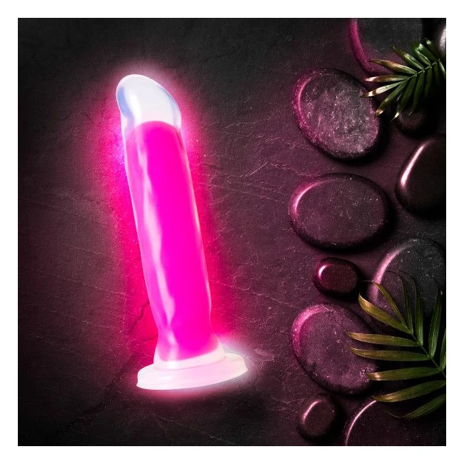Neo Elite Glow in the Dark Marquee 8 in Dual Density Neon Pink - Shape & Texture