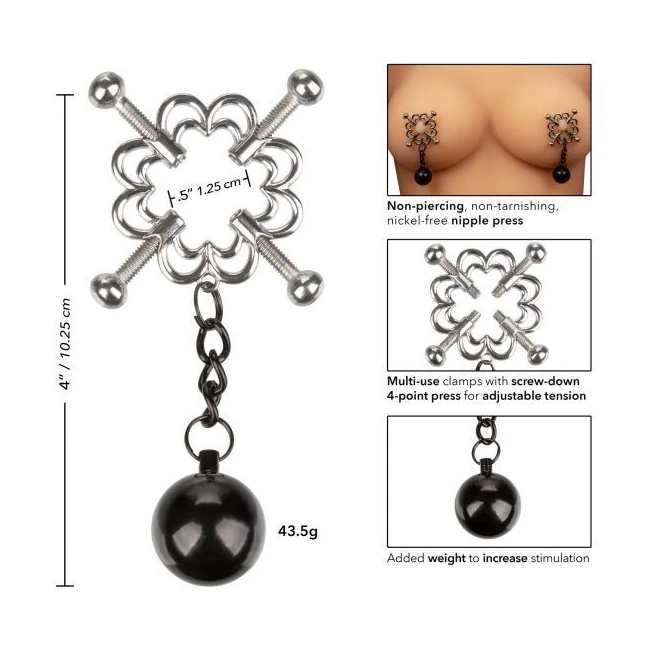 Nipple Grips 4-point Weigh Nipple Press - Comfort & Fit