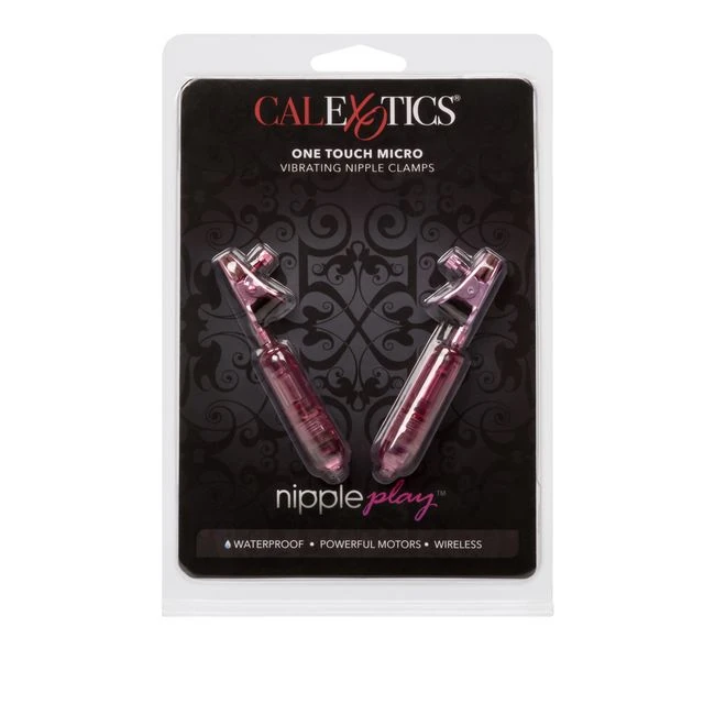 One Touch Micro Vibro Clam - Experience Intense Nipple Play with the One Touch Micro Vibro Clamps