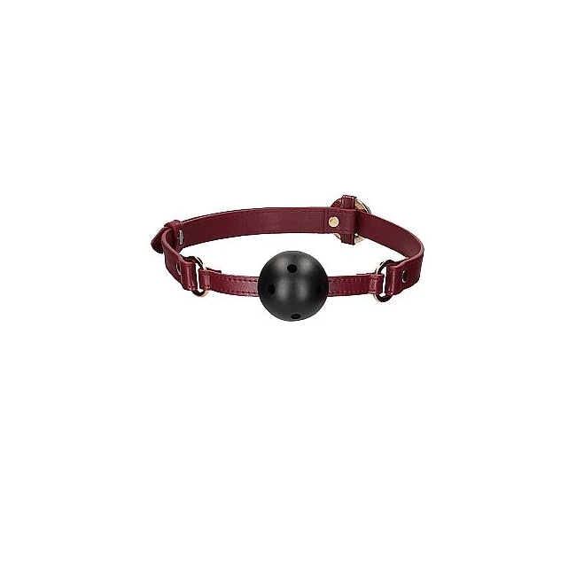 Ouch Halo Breathable Ball Burgundy - Comfort & Fit