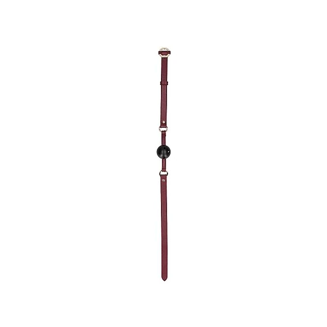 Ouch Halo Breathable Ball Burgundy - Breathable Ball and Splashproof Build