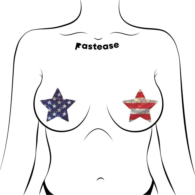 Pastease Rockstar Stars & Stripes - Fit & Sizing