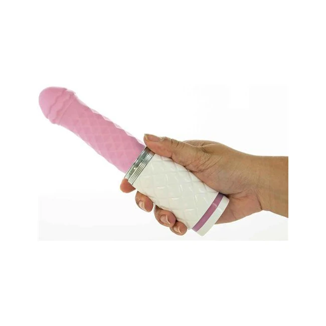 Pillow Talk Feisty Luxurio Thrusting & Vibrating Massager Pink - Key Features