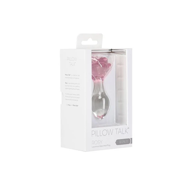 Pillow Talk Rosy Flower Gl Anal Plug Pink - Dimensions & Specifications