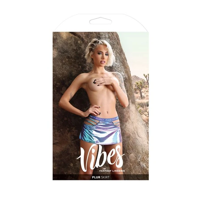 Plur Cut-out Skater Skirt - Fabric & Feel