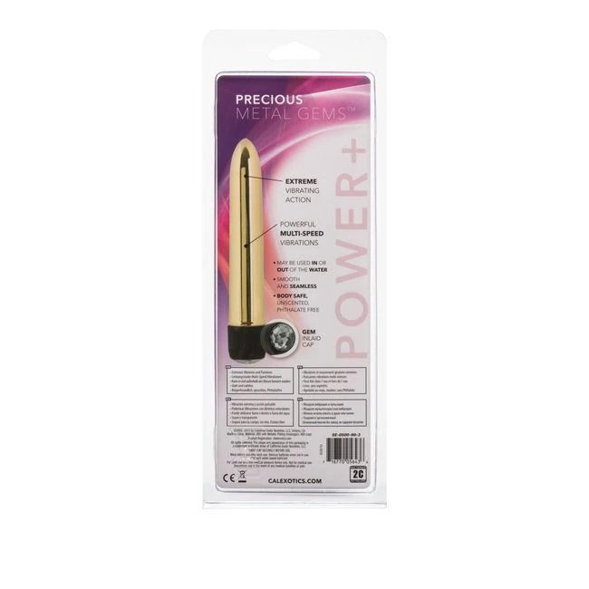 Precious Metal Gems 6.75in Bronze - Vibration Modes and Sensation