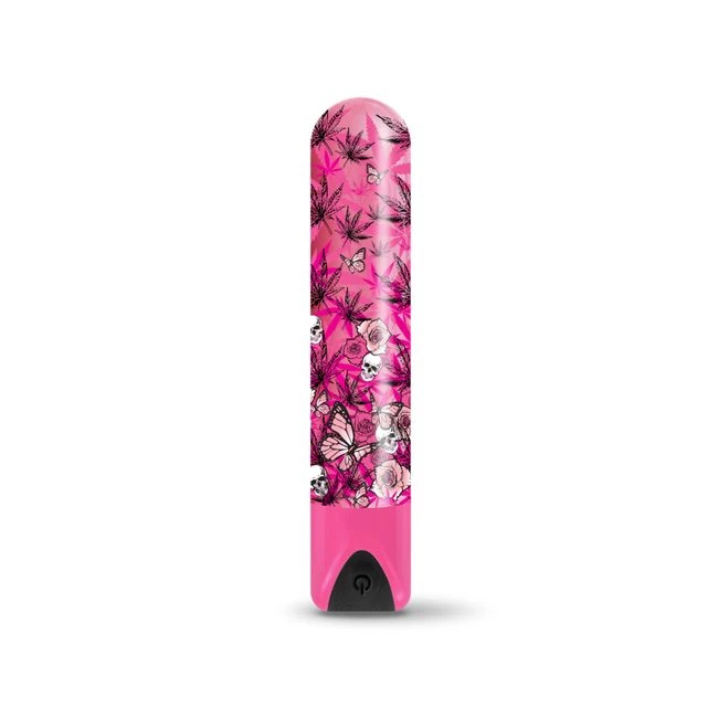 Prints Charming Buzzed Hig Power Rechargeable Bullet Blazing Beauty - Vibration Modes