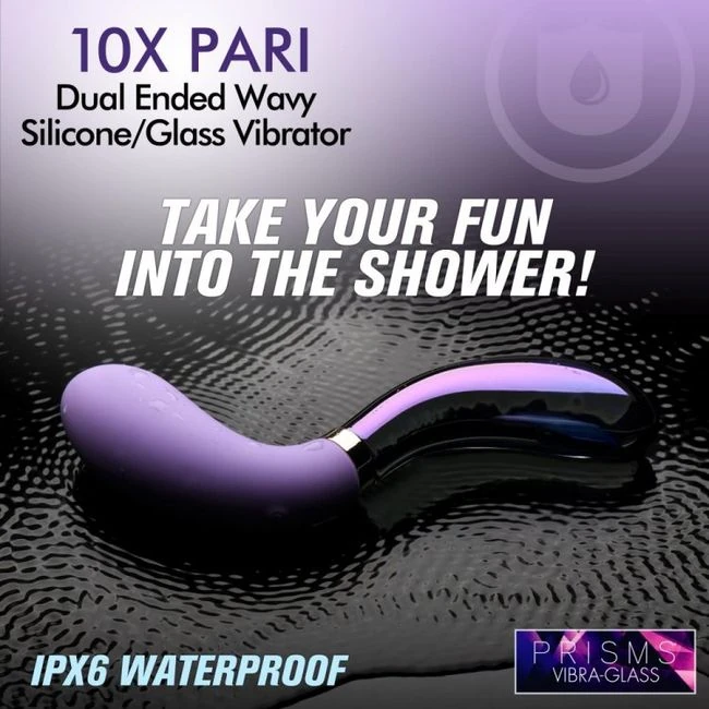 Prisms Vibra-glass 10x Par Dual Ended Wavy Glass Vibe - How It Feels