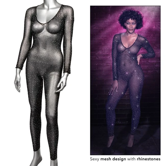 Radiance Crotchless Full Bodysuit - Comfort & Fit