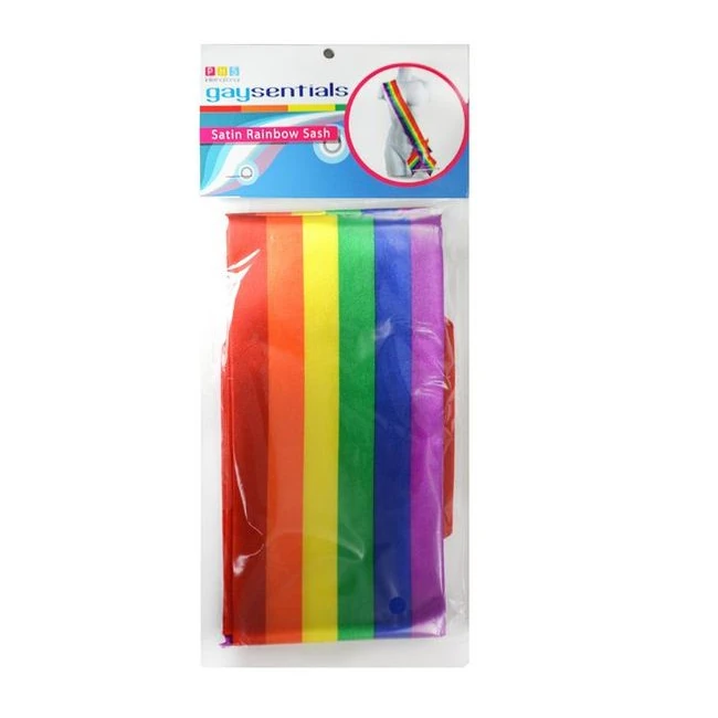 Rainbow Sash - Fabric & Feel