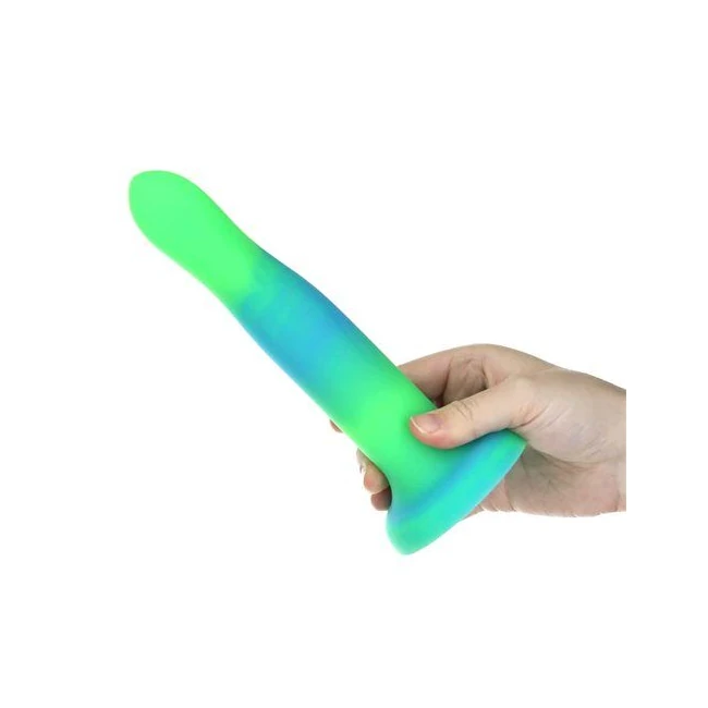 Rave Addiction 8in Glow in Dark Dildo - How It Feels