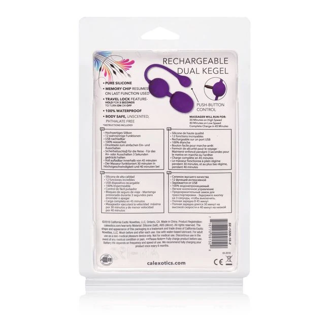 Rechargeable Dual Kegel - Vibration Modes