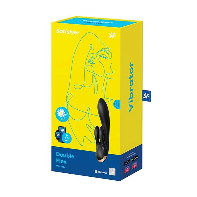 Satisfyer Double Flex Blac - Additional Features