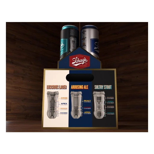 Schag's Beer Can Stroker 6 Asst. Display - Product Details