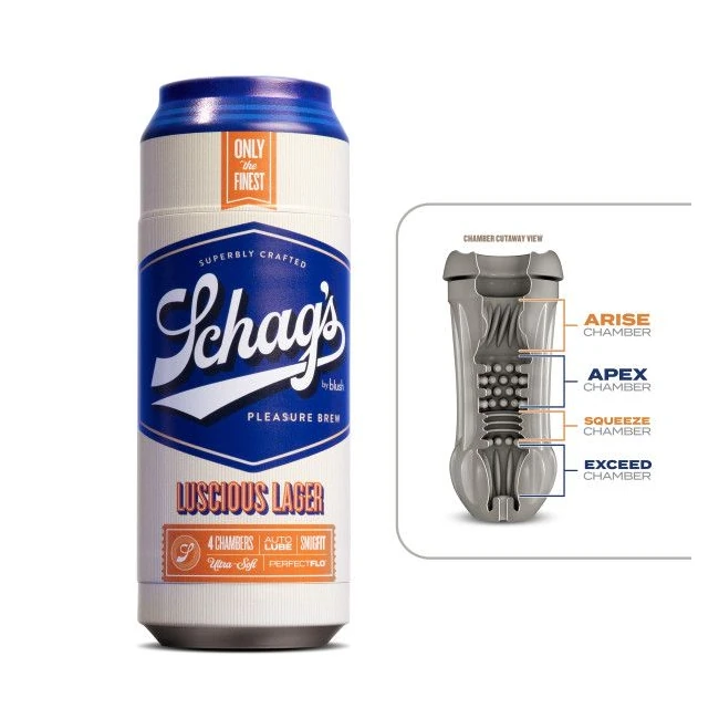 Schag's Beer Can Stroker 6 Asst. Display - Grip, Control, & Material Feel