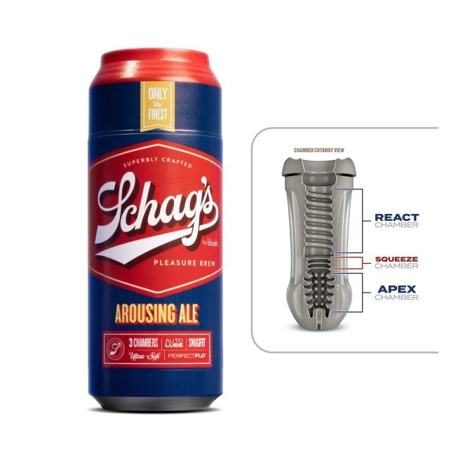 Schag's Beer Can Stroker 6 Asst. Display - Display & Packaging