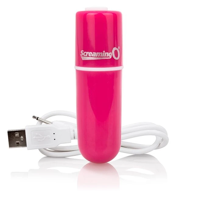 Screaming O Charged Vooom Rechargeable Bullet Vibe Pink - How It Feels
