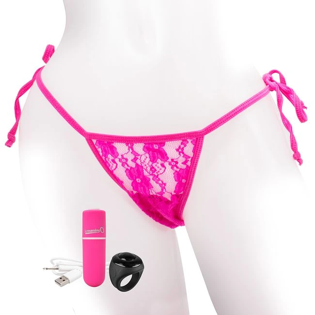 Screaming O My Secret Char Remote Control Panty Vibe Pink - Vibration Modes