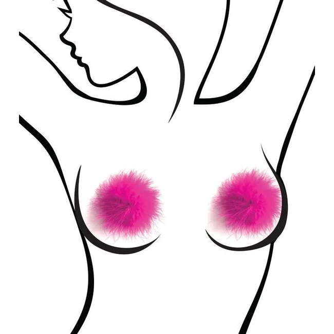 Sexy Af Pink Marabou Nippl Covers - Build & Quality