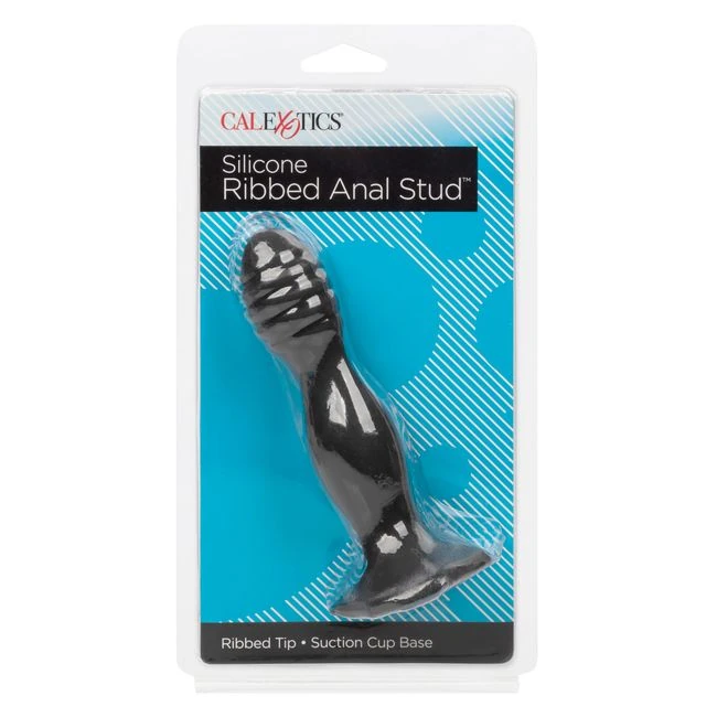 Silicone Ribbed Anal Stud - Overview