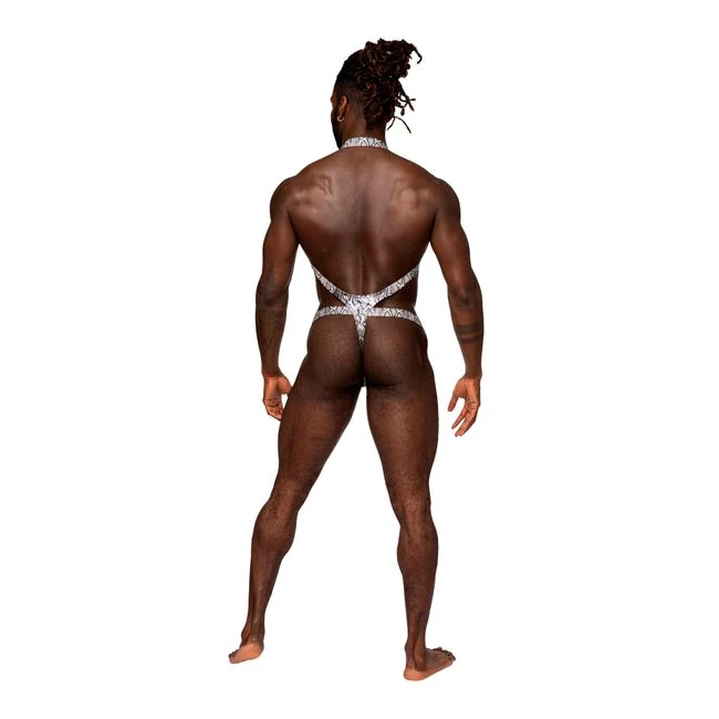 S'naked Criss Cross Thong Silver/black - Build & Quality