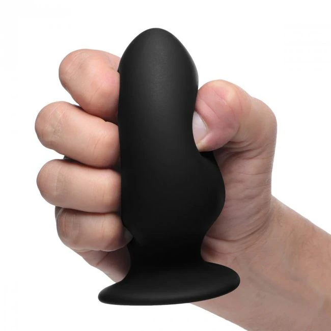 Squeeze-it Silexpan Anal P Medium Black - Shape & Comfort