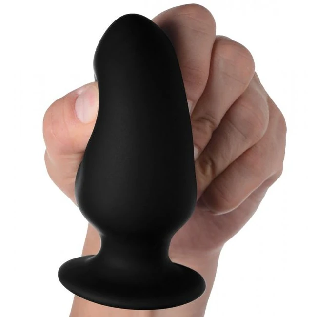 Squeeze-it Silexpan Anal P Medium Black - Material & Safety