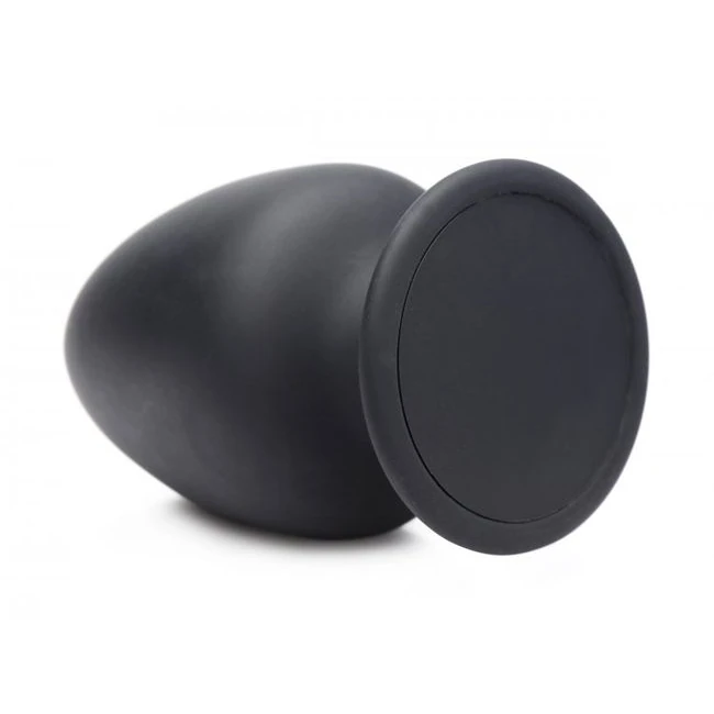 Squeeze-it Silexpan Anal P Medium Black - Graduated Sizing & Specifications