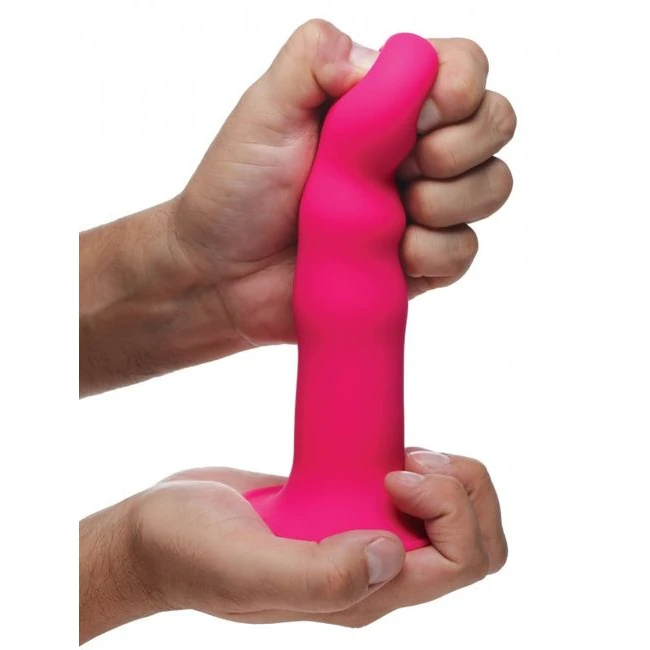 Squeeze-it Silexpan Dildo - Shape & Texture