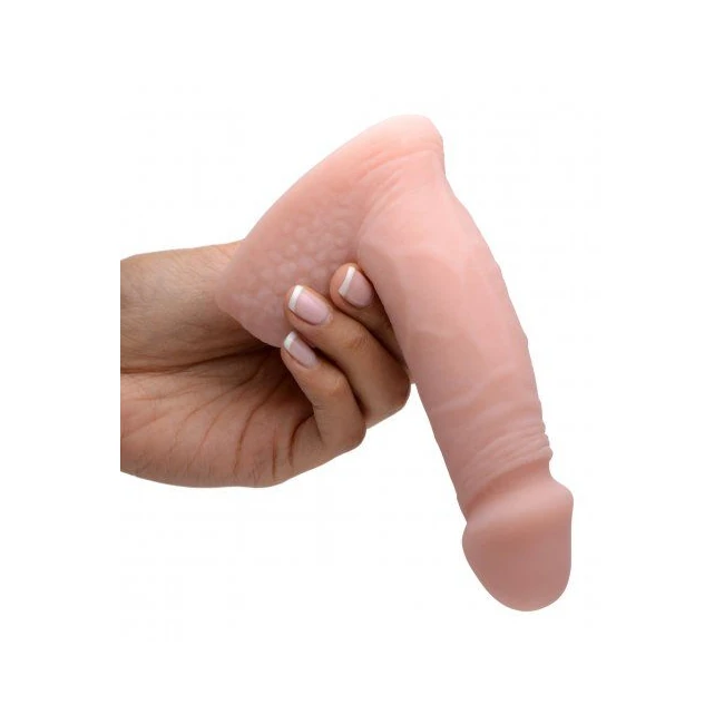 Strap U Bulge Soft Packer Dildo Light - Shape & Texture