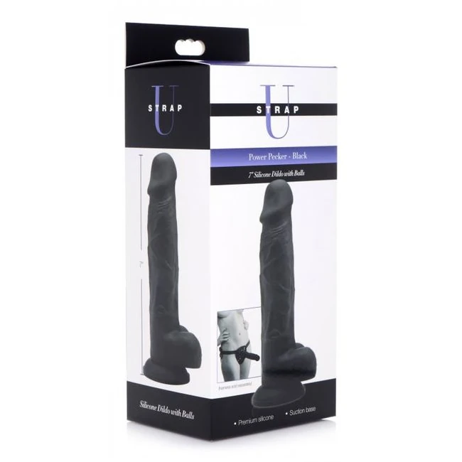 Strap U Power Pecker D Silicone W/ Balls - Material Feel & Safety