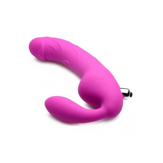 Strap U Royal Rider Vibrat Strapless Strap on Dildo - How It Feels