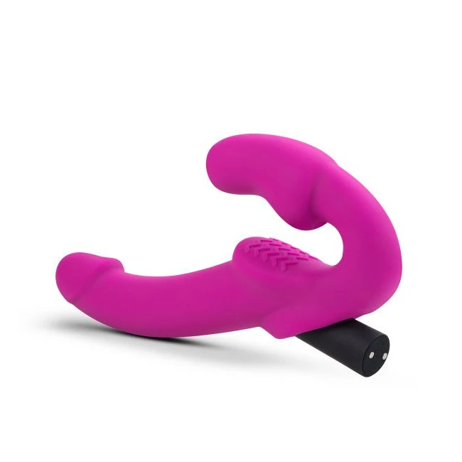 Temptasia Estella Straples Silicone Dildo Pink - Materials and Design