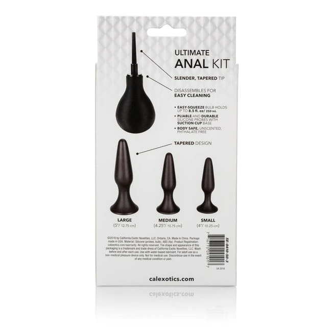 Ultimate Anal Kit - Material & Safety