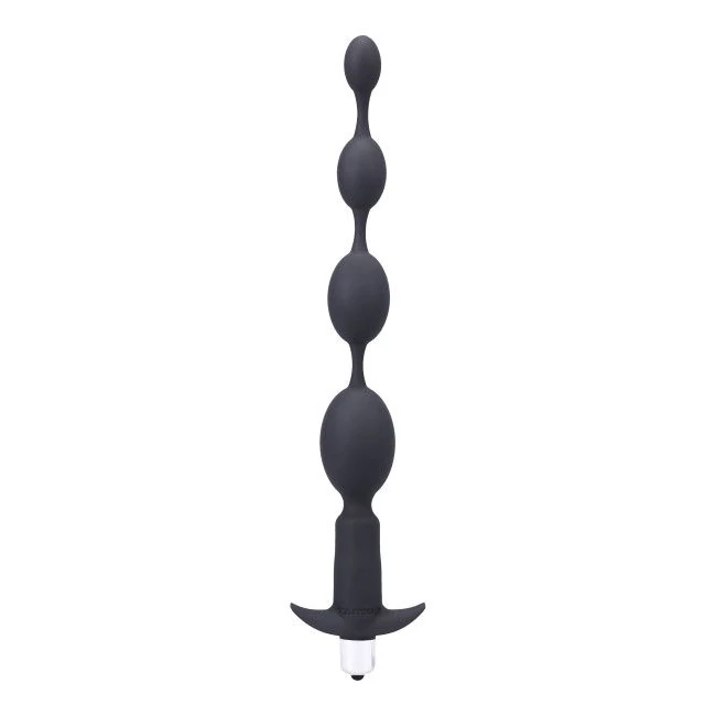 Vibrating Progressive Bead Black - Power & Performance