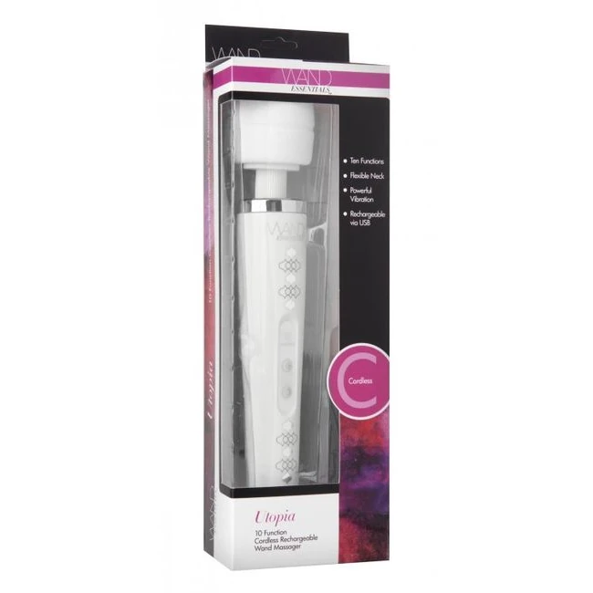 Wand Essentials Utopia Cordless Wand Massager - How It Feels