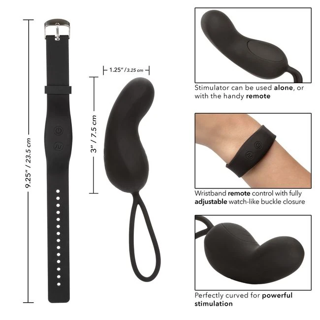 Wristband Remote Curve - Vibration Modes and Patterns
