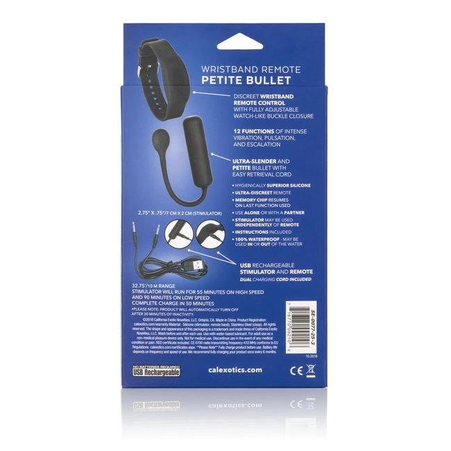 Wristband Remote Petite Bullet - Power & Performance