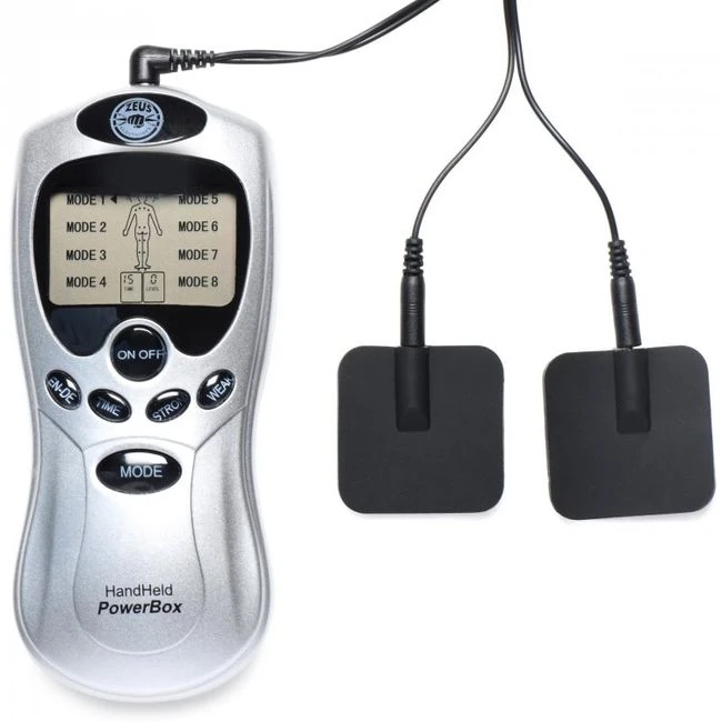 Zeus Electrosex Hand Held Powerbox 8 Modes - Comfort & Fit