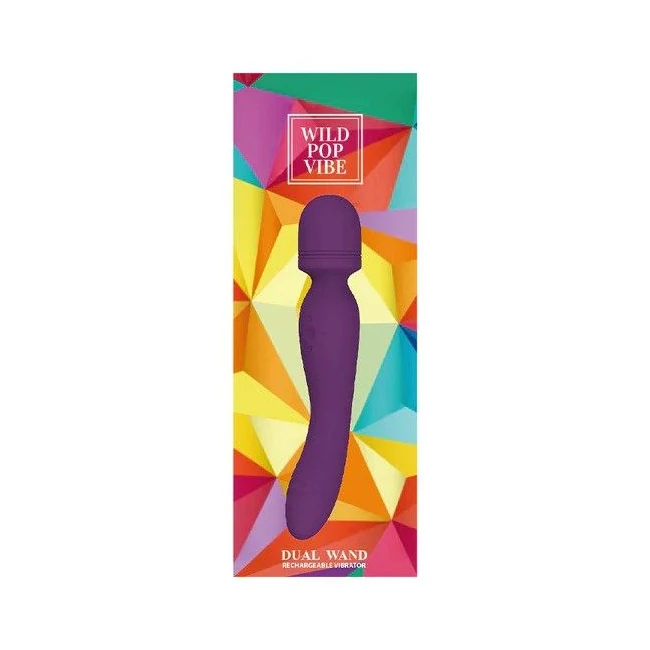 Wild Pop Vibe Dual Wand Purple - How It Feels