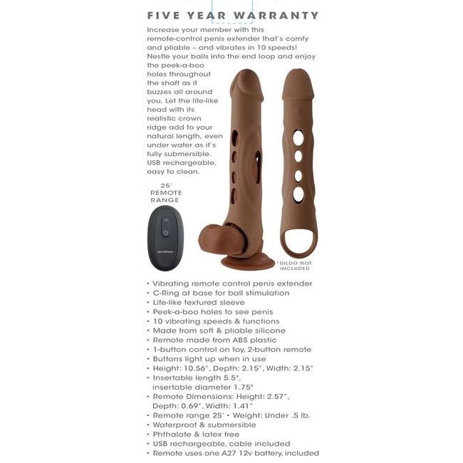 Zero Tolerance Big Boy Extender Dark - How It Feels